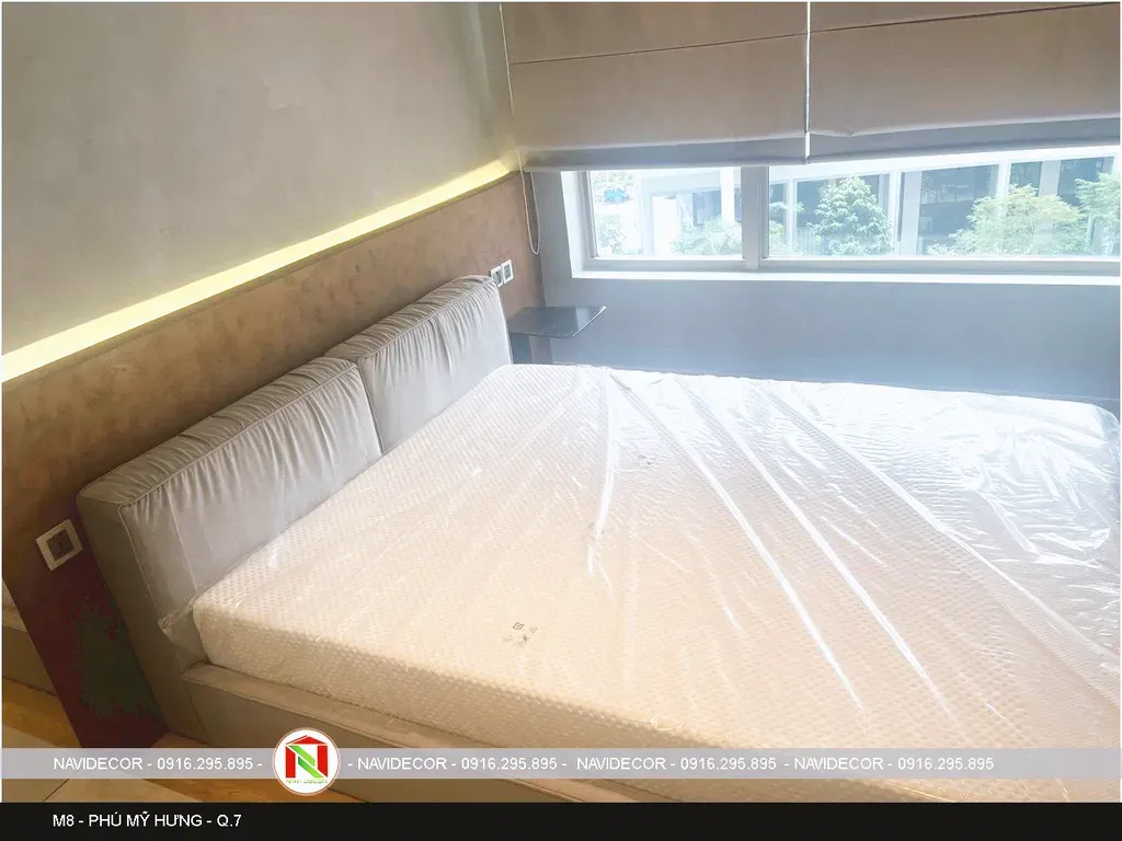Phòng ngủ - Căn hộ chung cư Phú Mỹ Hưng - Phong cách Modern  | Space T