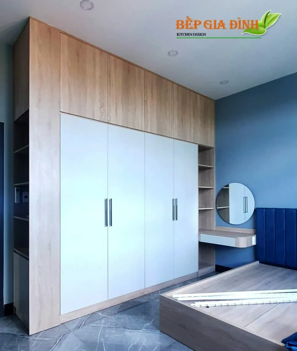 Phòng ngủ - Nhà phố Phan Thiết - Phong cách Color Block  | Space T