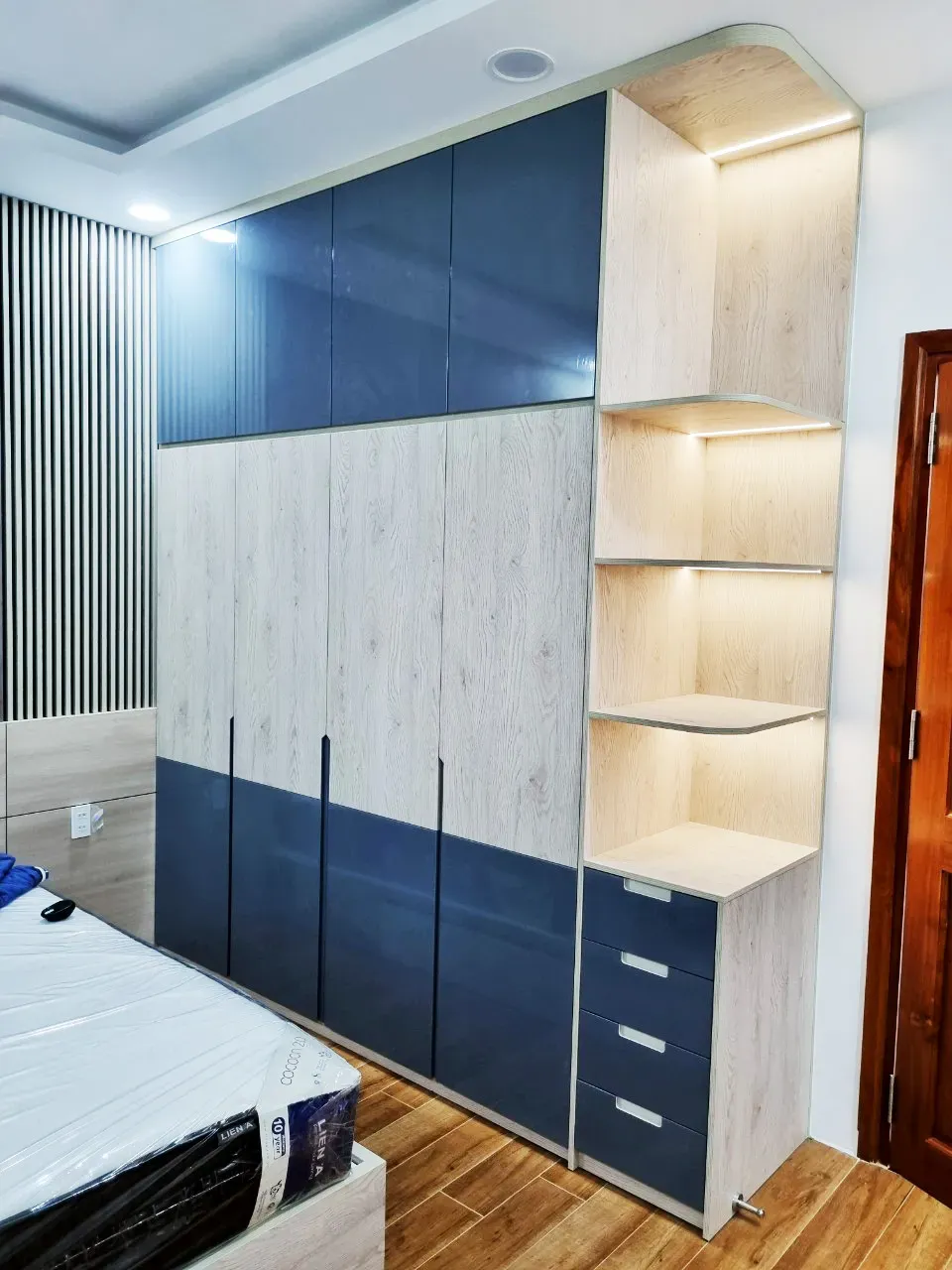 Phòng ngủ - Nhà phố Vĩnh Viễn Quận 10 - Phong cách Modern  | Space T