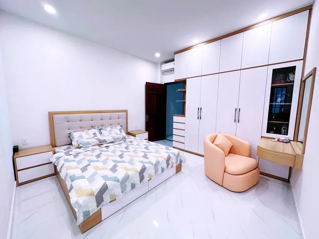 Phòng ngủ - Cải tạo Nhà phố Tân Phú - Phong cách Modern  | Space T