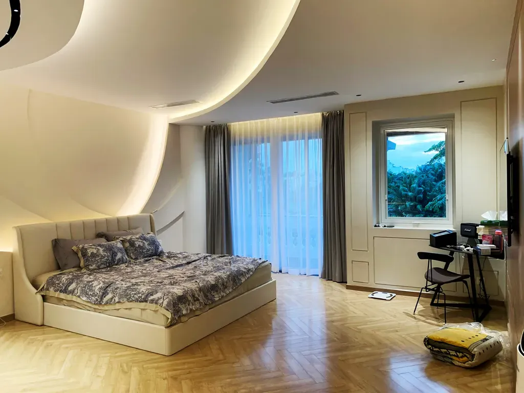 Phòng ngủ - Biệt thự Bình Chánh - Phong cách Modern  | Space T