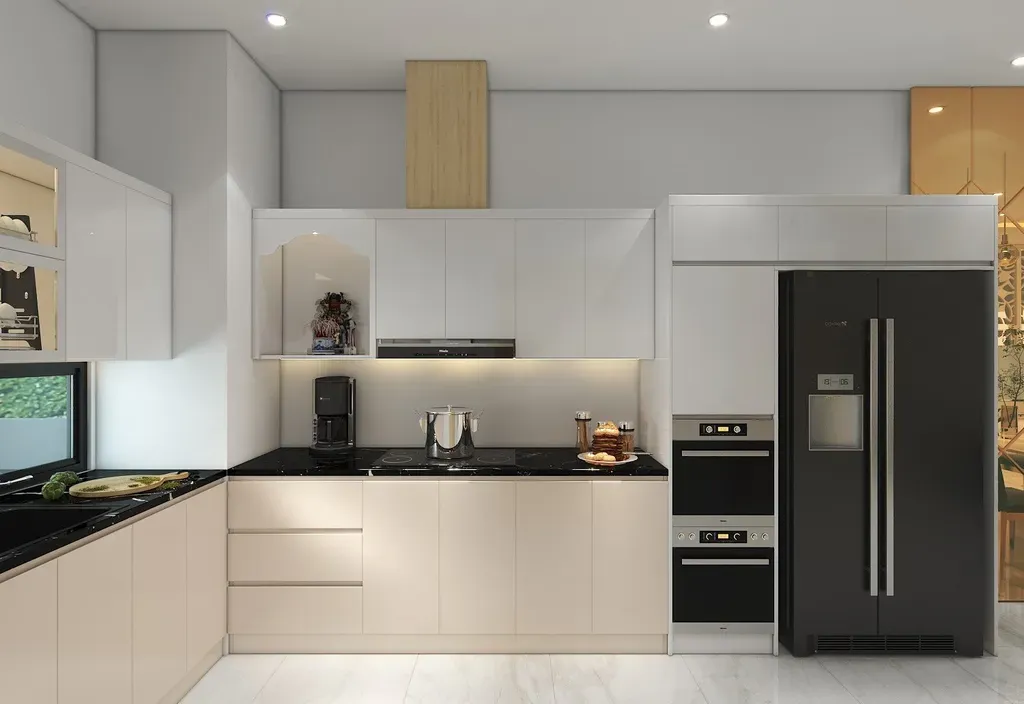 Phòng bếp - Concept Nhà phố Vĩnh Viễn Quận 10 - Phong cách Modern  | Space T