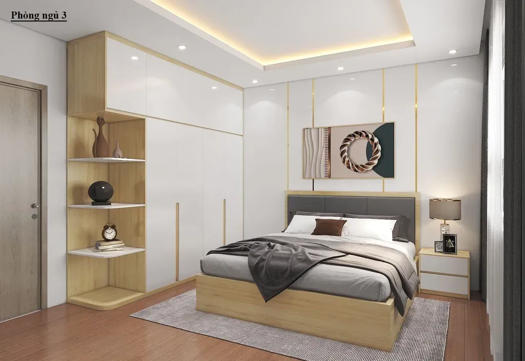 Phòng ngủ - Concept Nhà phố Vĩnh Viễn Quận 10 - Phong cách Modern  | Space T