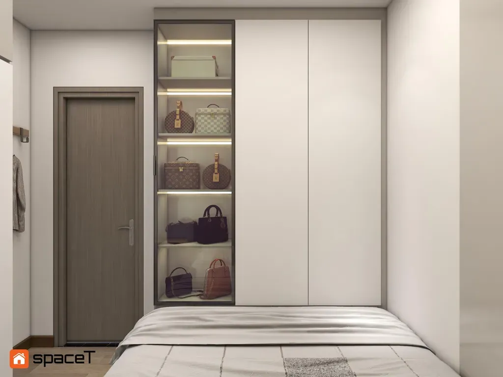 Phòng ngủ - Concept Nhà phố Cần Giờ - Phong cách Modern  | Space T