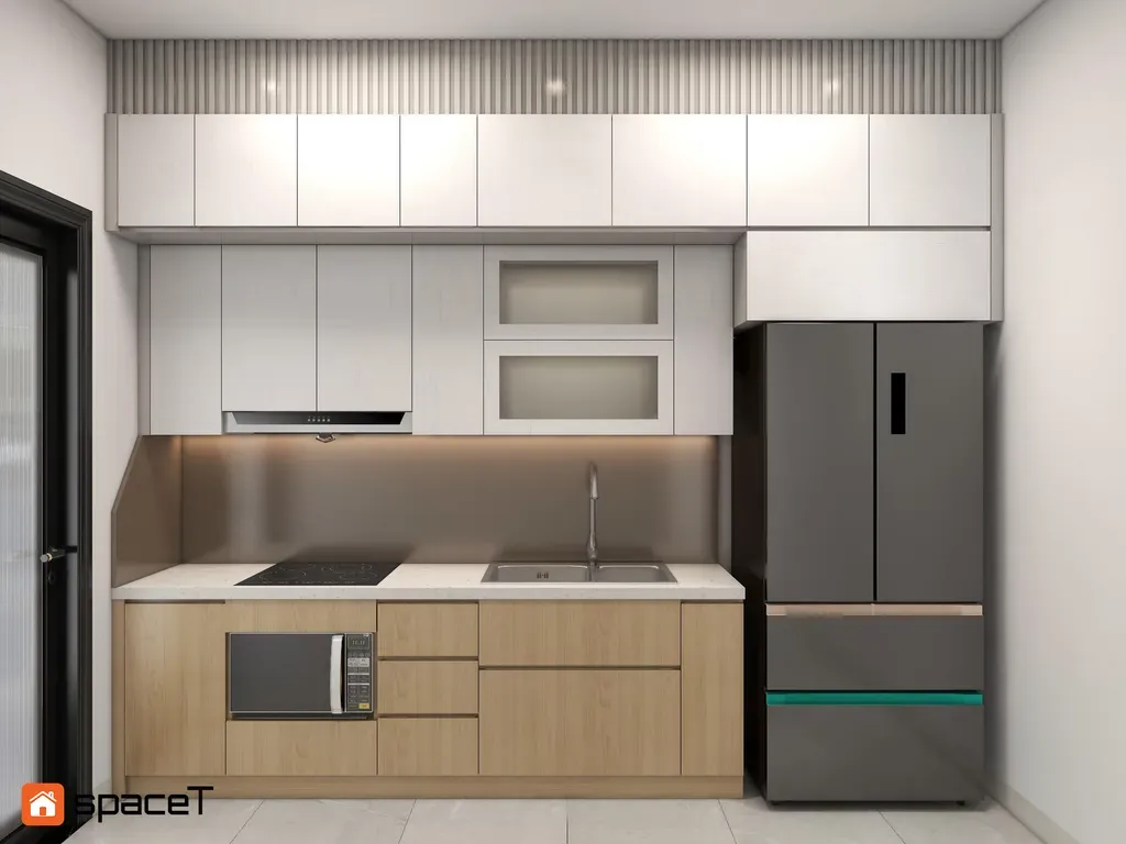 Phòng bếp - Concept Nhà phố Cần Giờ - Phong cách Modern  | Space T