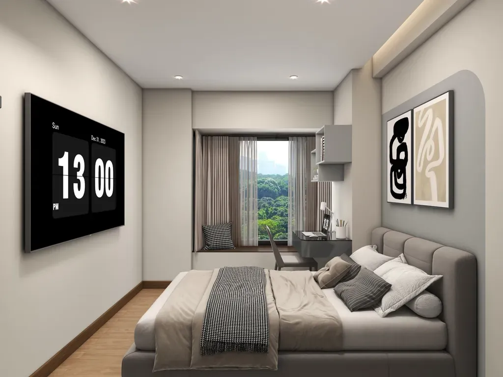 Phòng ngủ - Concept Căn hộ chung cư Phú Mỹ Hưng Quận 7 - Phong cách Modern  | Space T