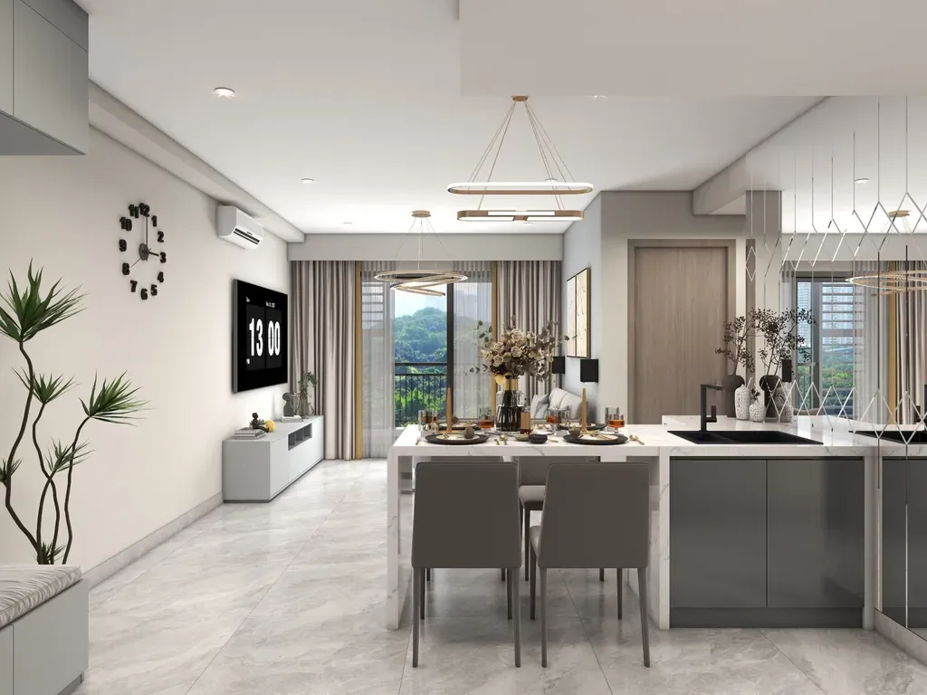 Phòng ăn - Concept Căn hộ chung cư Phú Mỹ Hưng Quận 7 - Phong cách Modern  | Space T