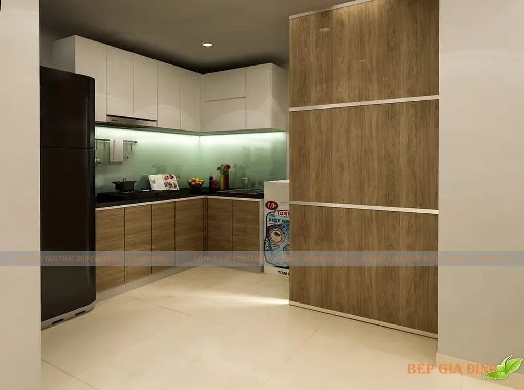 Phòng bếp - Concept Nhà phố chị Giàu - Phong cách Modern  | Space T