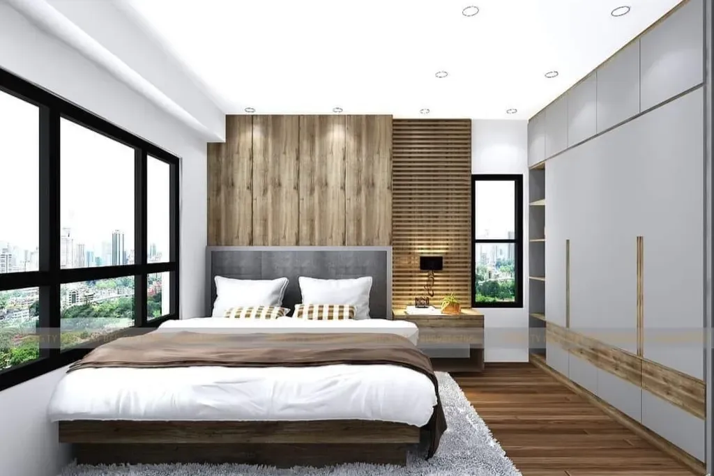 Concept phòng ngủ Nhà cô Thanh - Phong cách Modern | Space T