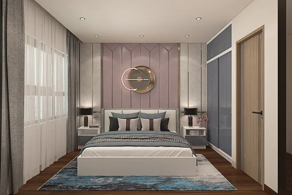 Phòng ngủ - Căn hộ Vinhome Grand Park Quận 9 - Phong cách Modern  | Space T
