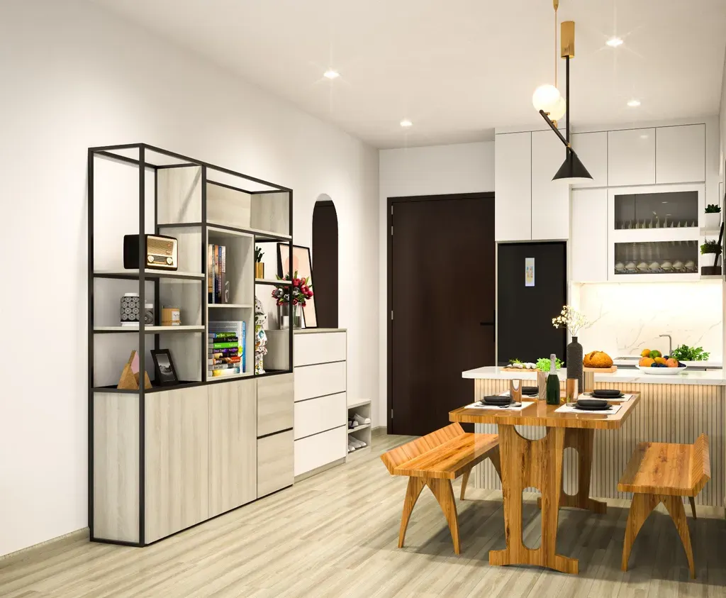 Phòng bếp - Căn hộ Celadon Tân Phú - Phong cách Modern  | Space T