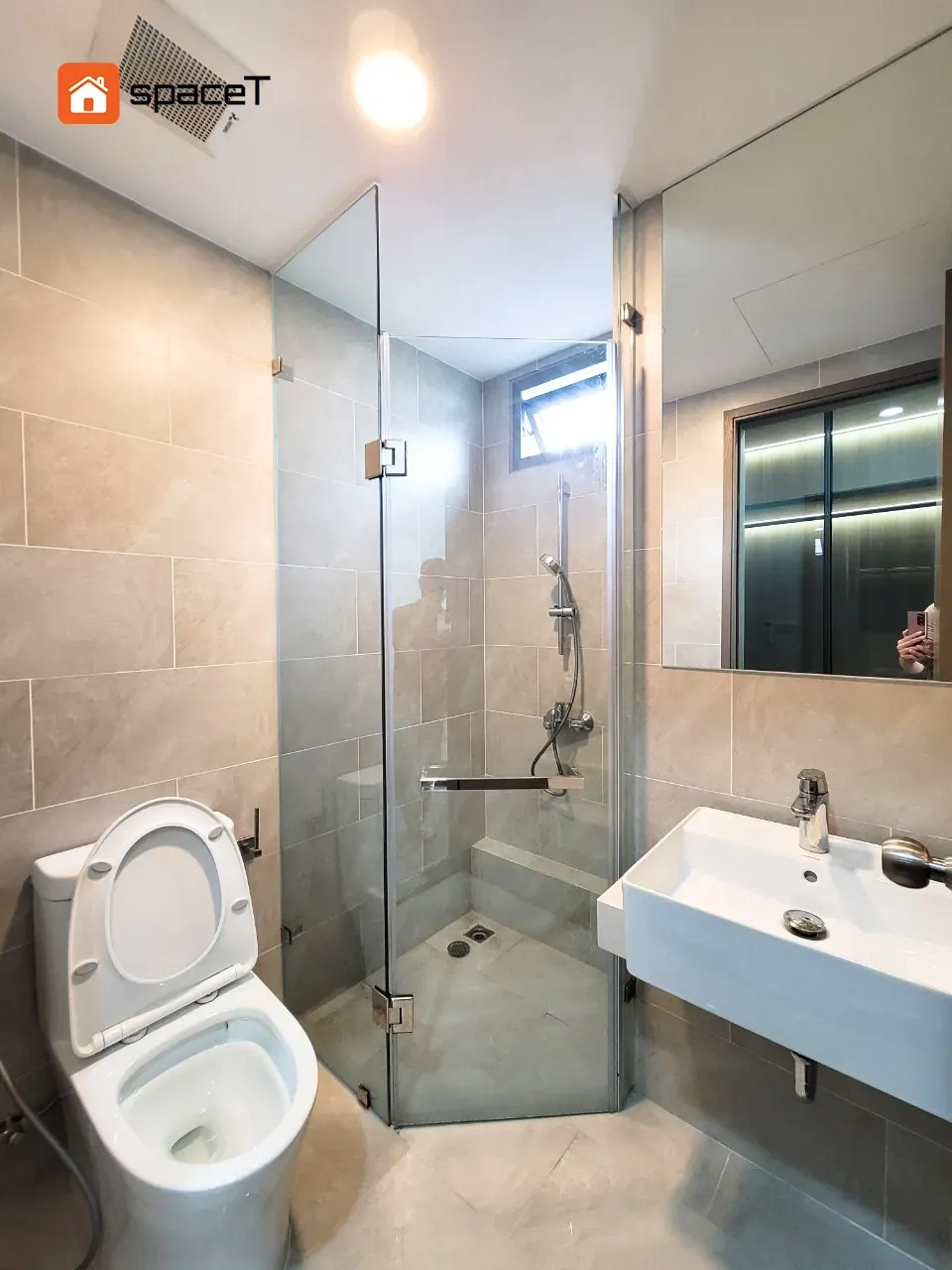 Phòng tắm - Căn hộ Westgate Bình Chánh - Phong cách Scandinavian  | Space T