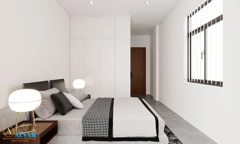 Phòng ngủ - Concept văn phòng - Phong cách Modern  | Space T