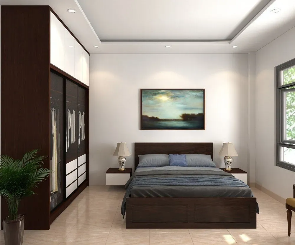 Phòng ngủ - Concept nhà phố Lê Cao Lãng - Tân Phú - Phong cách Modern  | Space T