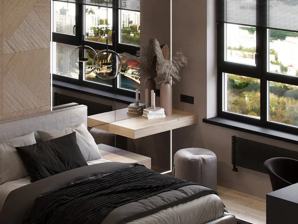 Phòng ngủ - Concept căn hộ - Phong cách Minimalism số 3  | Space T