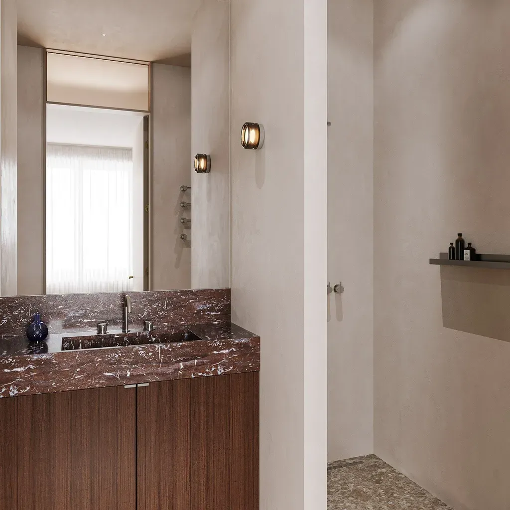 Phòng tắm - Concept căn hộ - Phong cách Japandi số 1  | Space T