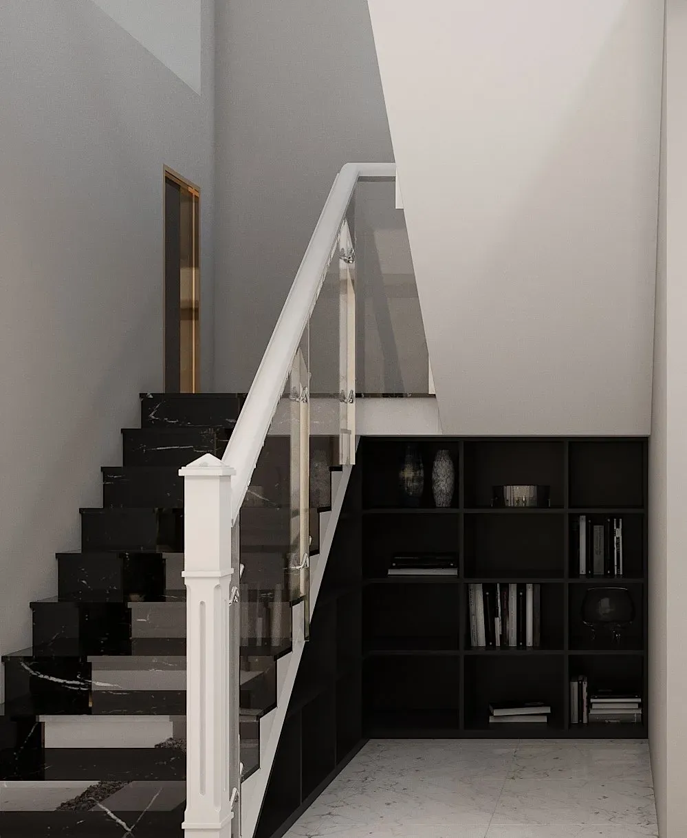Cầu thang - Concept căn hộ - Phong cách Neo Classic  | Space T