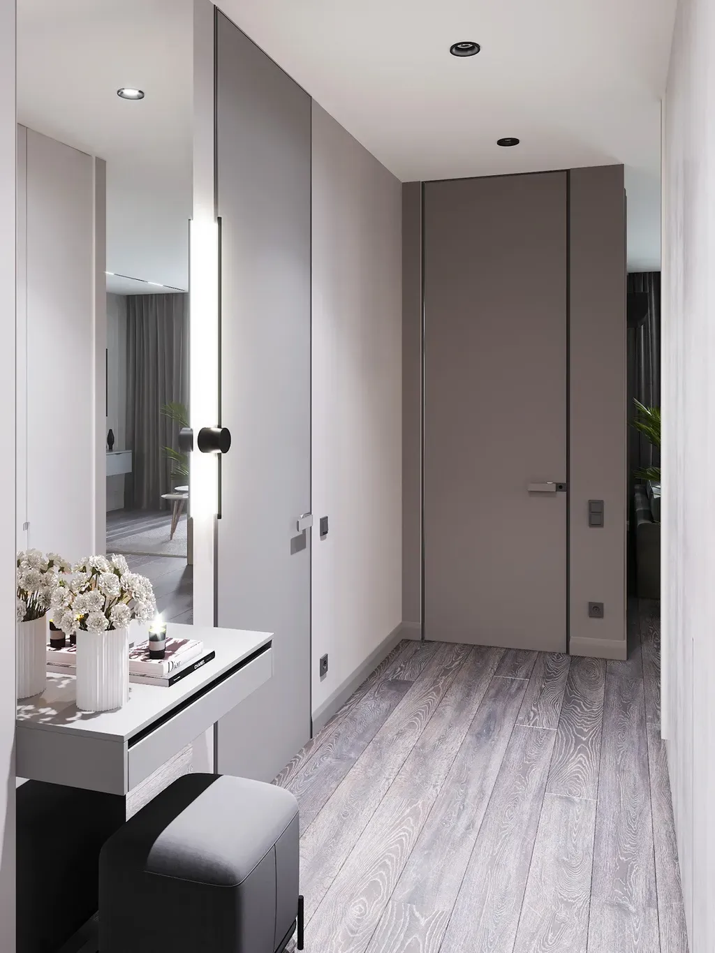 Phòng thay đồ - Concept căn hộ - Phong cách Neo Classic & Minimalism số 1  | Space T