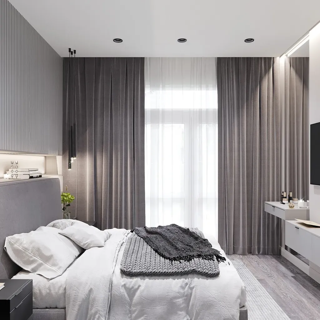 Phòng ngủ - Concept căn hộ - Phong cách Neo Classic & Minimalism số 1  | Space T