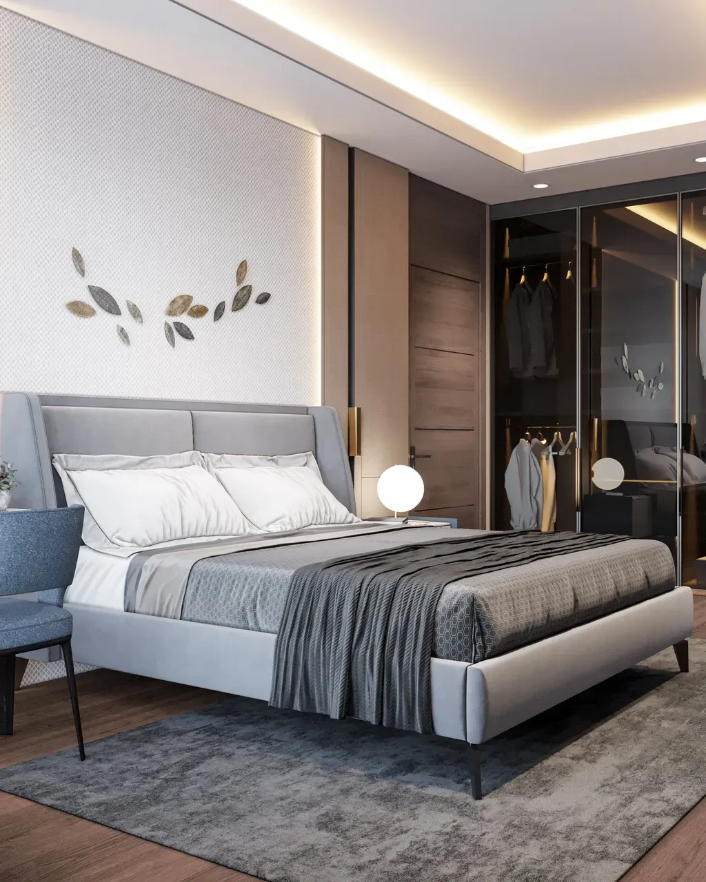 Phòng ngủ - Concept căn hộ - Phong cách Neo Classic & Minimalism số 2  | Space T