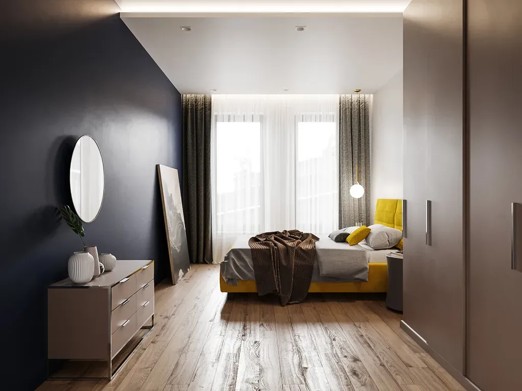 Phòng ngủ - Concept căn hộ - Phong cách Modern số 3  | Space T