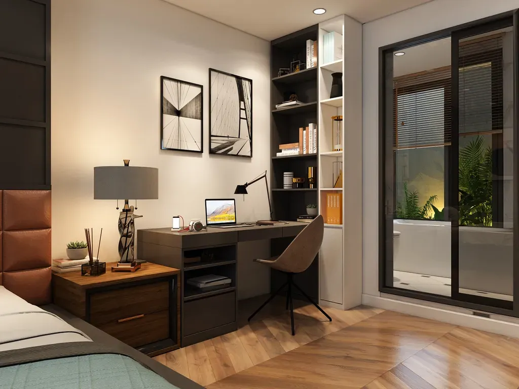 Phòng ngủ - Concept căn hộ - Phong cách Modern số 2  | Space T