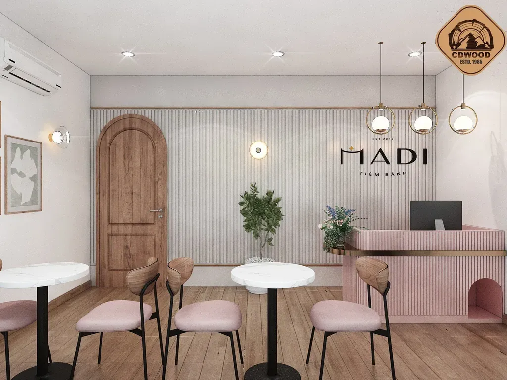 Concept thiết kế tiệm bánh Madi - Phong cách Modern | Space T