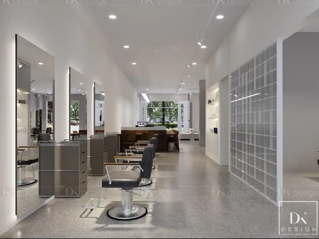 Concept thiết kế HEAU SALON quận 2 - Phong cách Modern x Korean | Space T