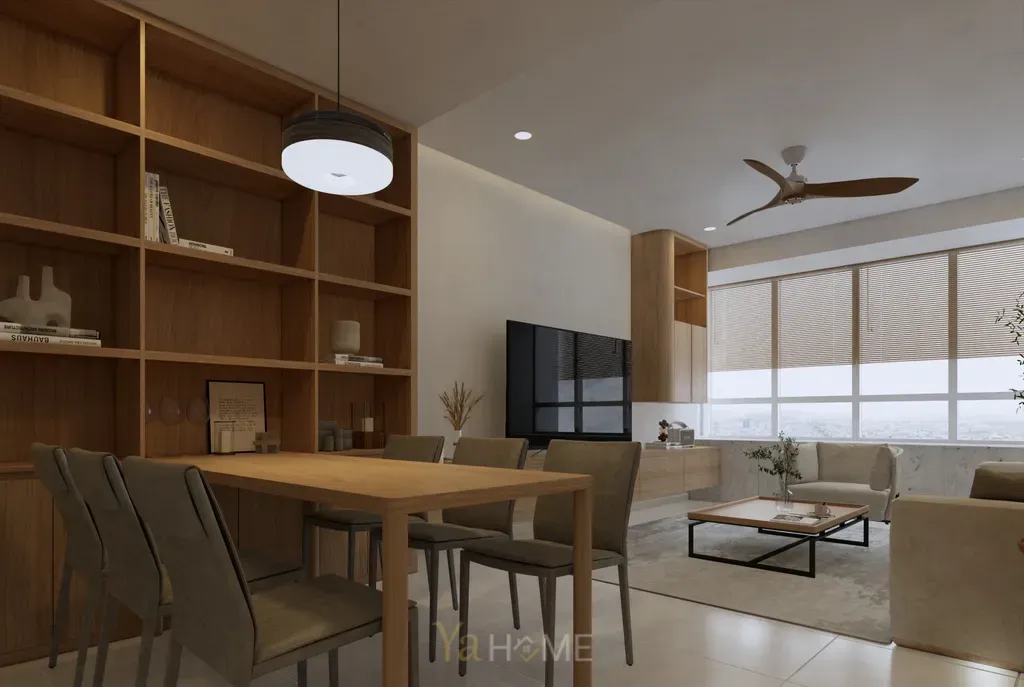 Phòng bếp - Concept thiết kế căn hộ Sunrise City - Phong cách Minimalist  | Space T