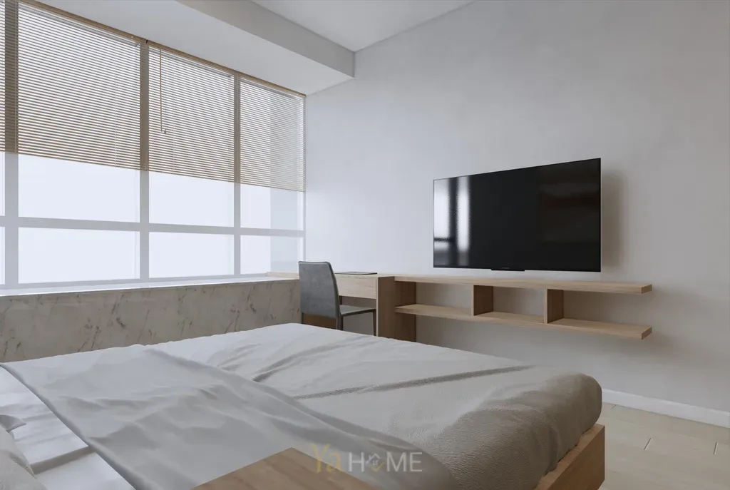 Phòng ngủ - Concept thiết kế căn hộ Sunrise City - Phong cách Minimalist  | Space T