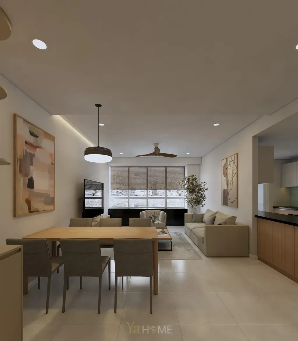 Phòng bếp - Concept thiết kế căn hộ Sunrise City - Phong cách Minimalist  | Space T