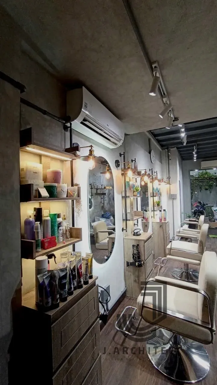 LEXI HAIR STUDIO - Phong cách Industrial | Space T