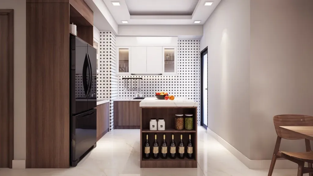 Phòng bếp, Phòng ăn - Concept Căn hộ Masteri Thảo Điền - Phong cách Modern | Space T