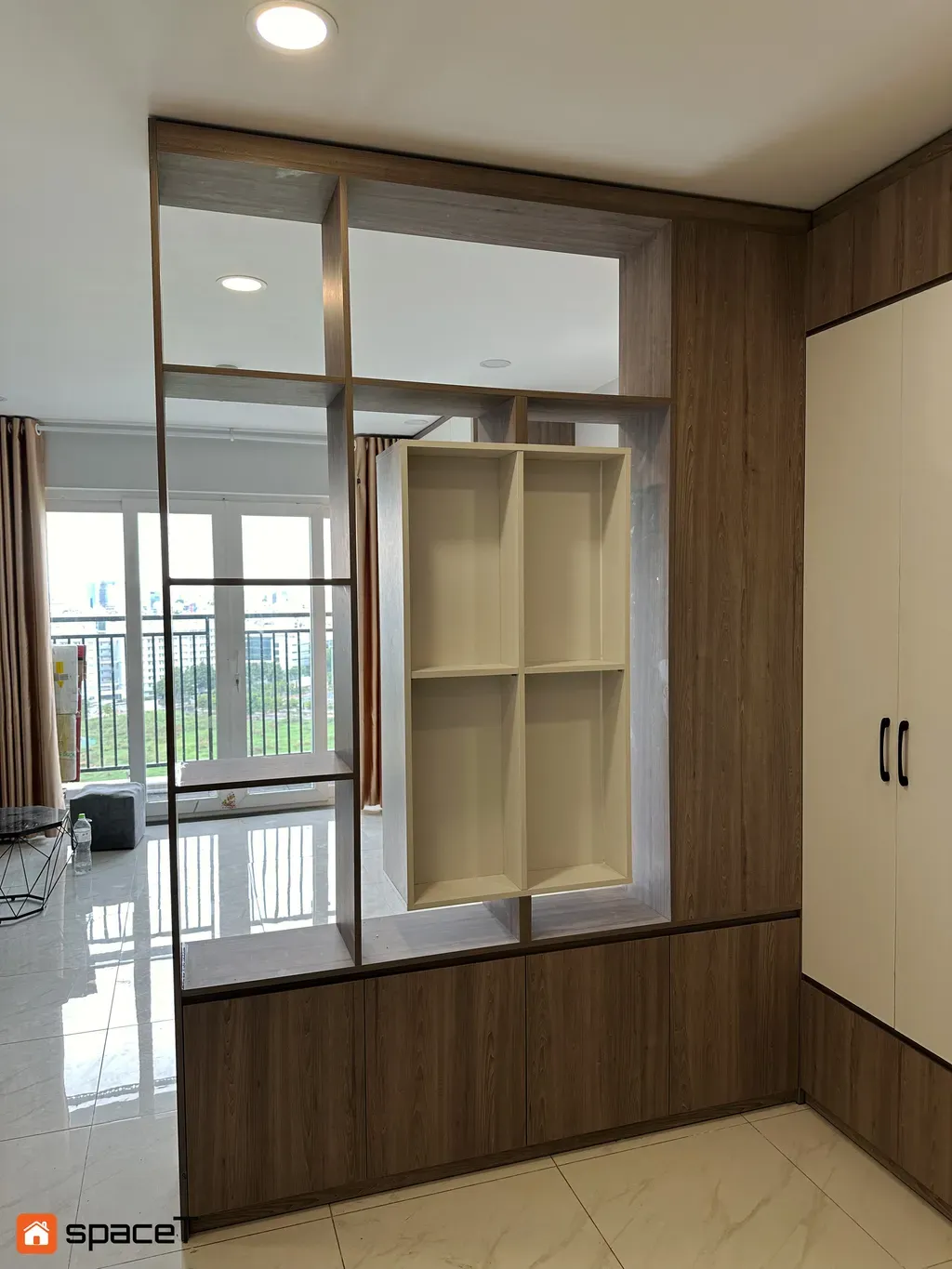 Phòng ngủ - Căn hộ studio Nguyễn Xí Bình Thạnh - Phong cách Modern | Space T