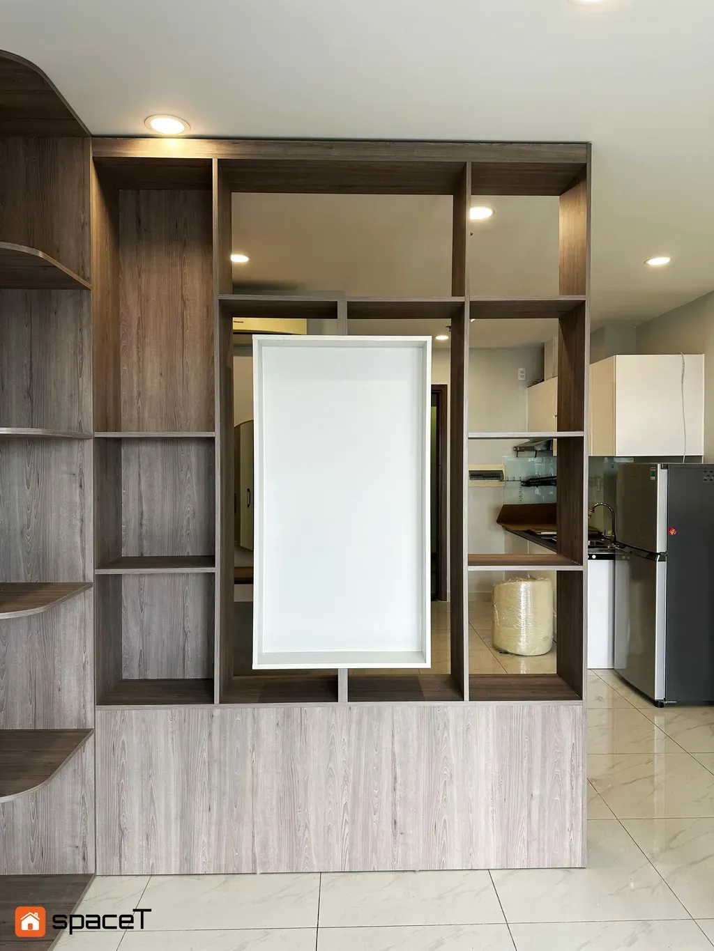 Phòng ngủ - Căn hộ studio Nguyễn Xí Bình Thạnh - Phong cách Modern | Space T