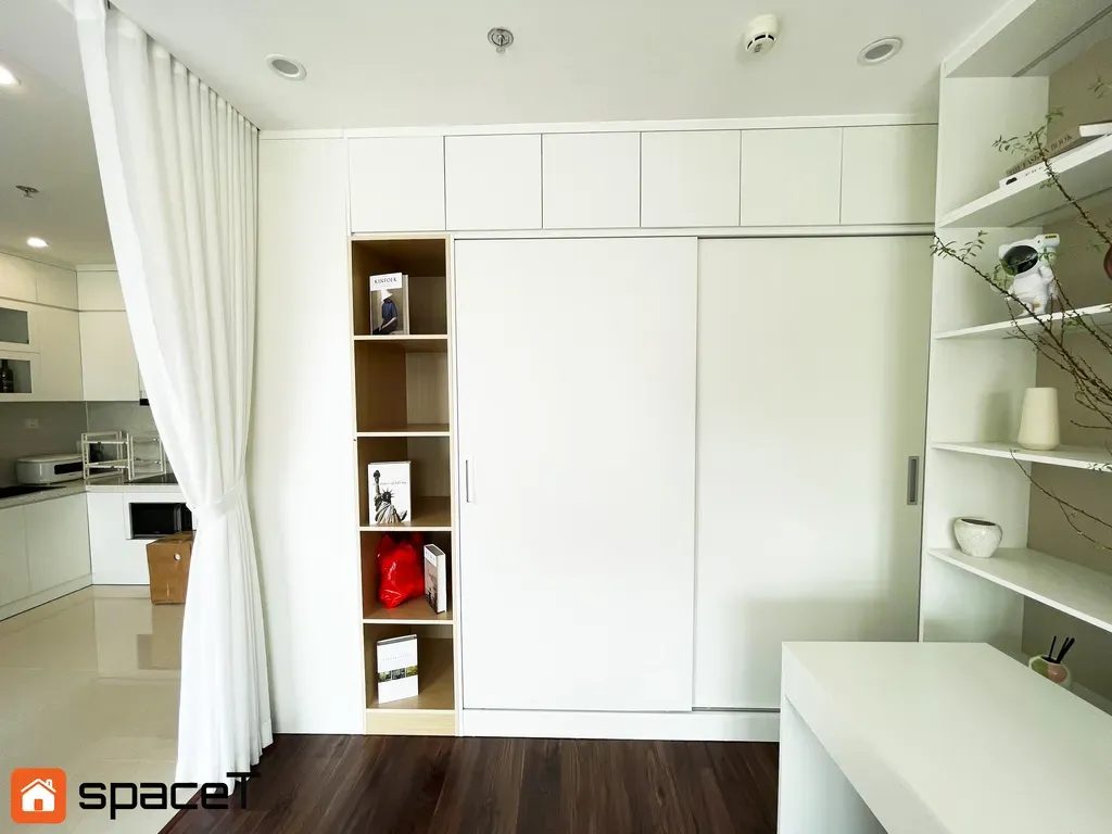 Phòng ngủ, Phòng làm việc - Căn hộ Origami Quận 9 - Phong cách Minimalist | Space T