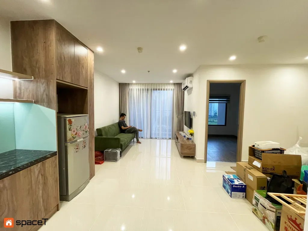 Phòng khách - Căn hộ Vinhomes Origami - Phong cách Modern | Space T