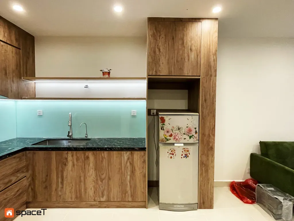 Phòng bếp - Căn hộ Vinhomes Origami - Phong cách Modern | Space T