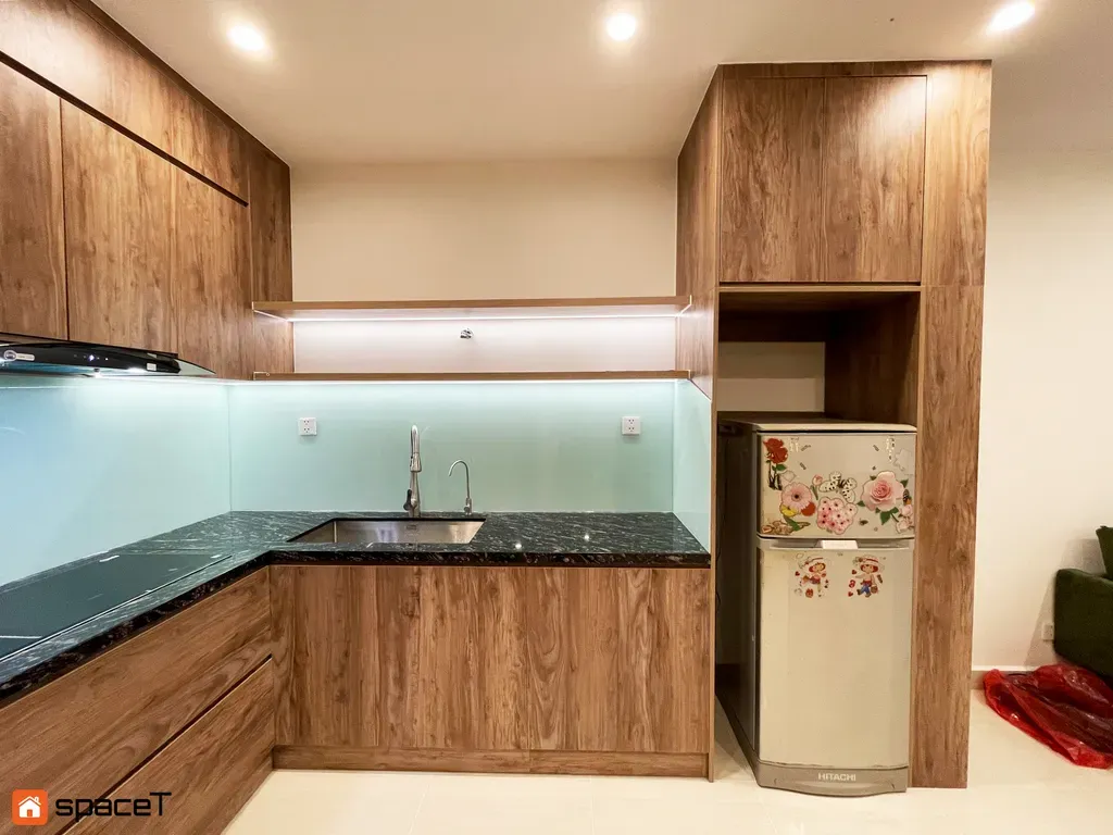 Phòng bếp - Căn hộ Vinhomes Origami - Phong cách Modern | Space T