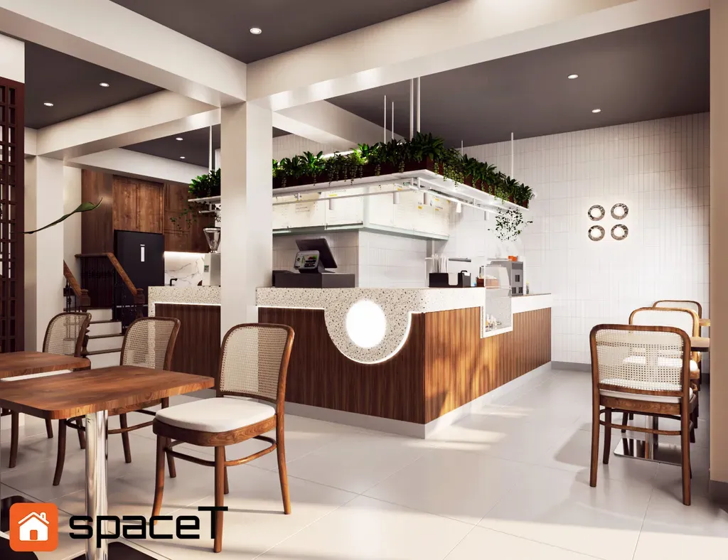 Concept nội thất Nhà phố Hồ Văn Huê - Phong cách Minimalist | Space T