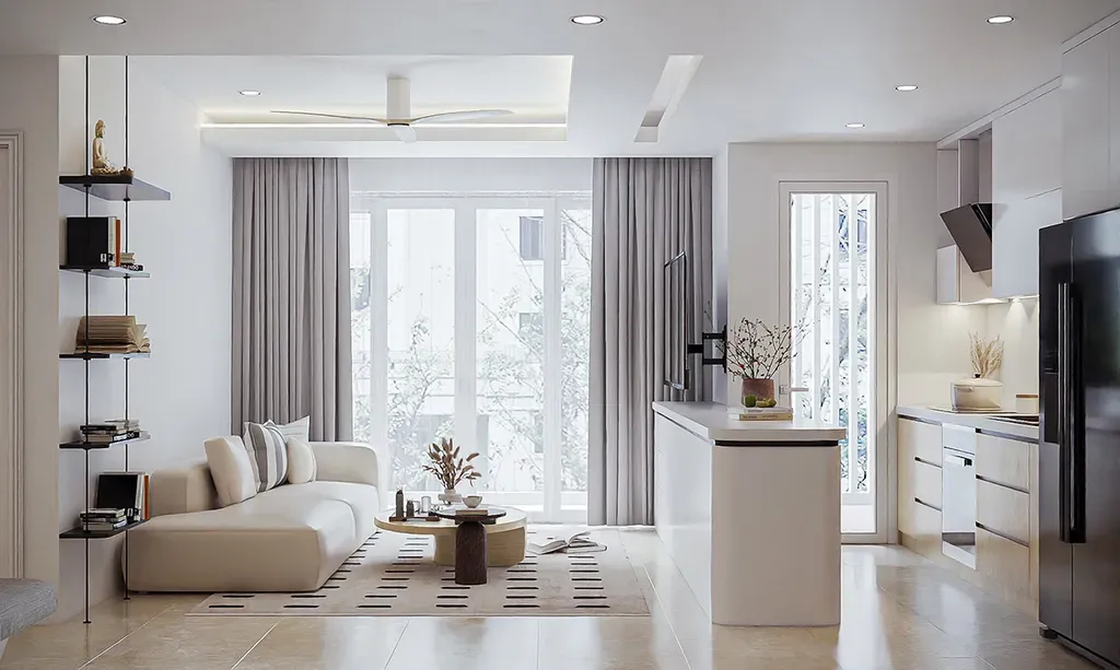 Concept nội thất Căn hộ Sunrise City View - Phong cách Minimalist