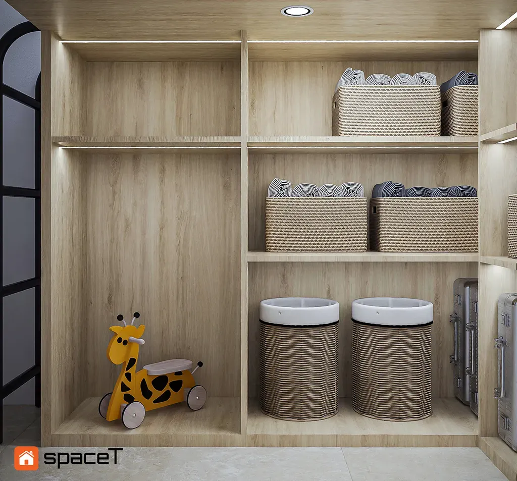Phòng ngủ - Concept nội thất Căn hộ Sunrise City View - Phong cách Minimalist | Space T