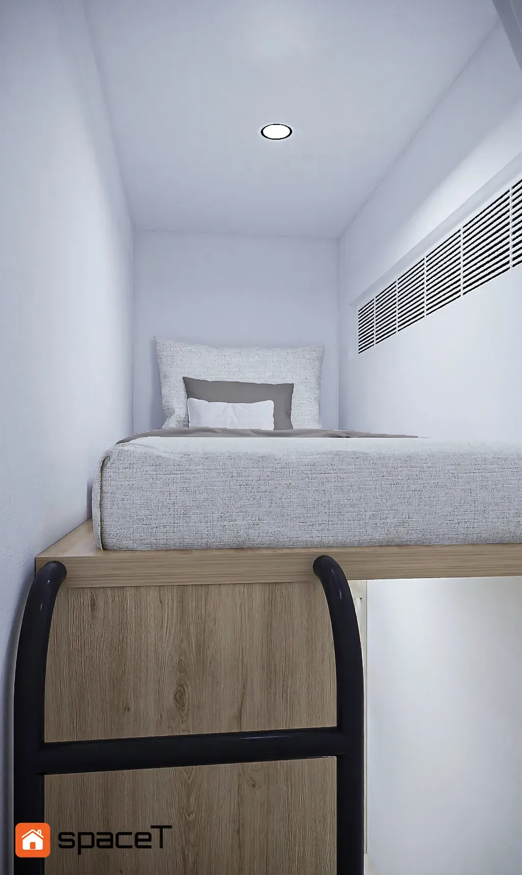 Phòng ngủ - Concept nội thất Căn hộ Sunrise City View - Phong cách Minimalist | Space T