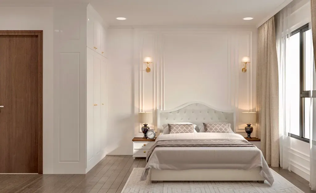 Phòng ngủ - Concept nội thất Căn hộ II Sora Bình Dương - Phong cách Neo Classic | Space T