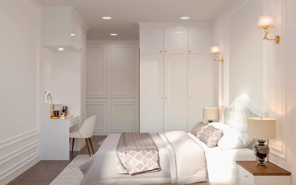 Phòng ngủ - Concept nội thất Căn hộ II Sora Bình Dương - Phong cách Neo Classic | Space T