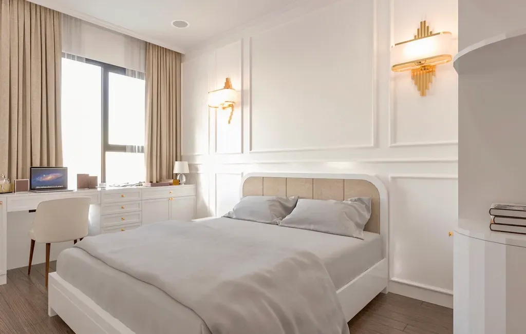 Phòng ngủ - Concept nội thất Căn hộ II Sora Bình Dương - Phong cách Neo Classic | Space T