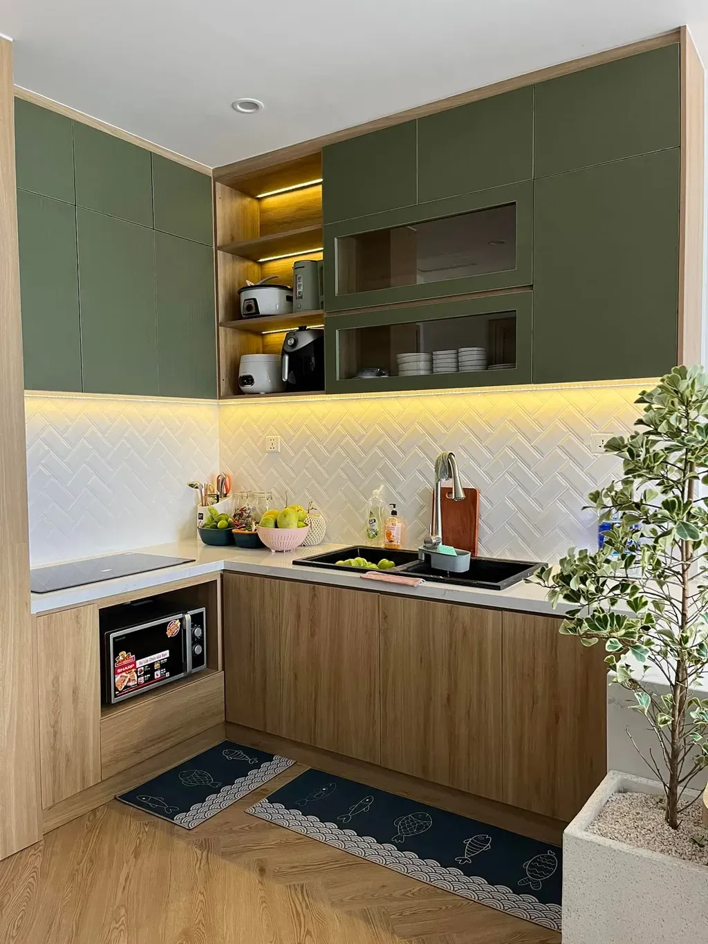 Phòng bếp - Có nhà tuổi 26: góc nhỏ bình yên của mình | Space T
