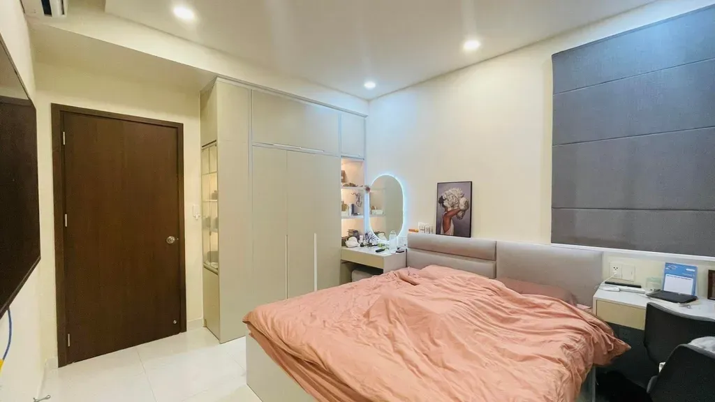 Phòng ngủ - Căn hộ phong cách hiện đại dành cho gia đình 4 người | Space T