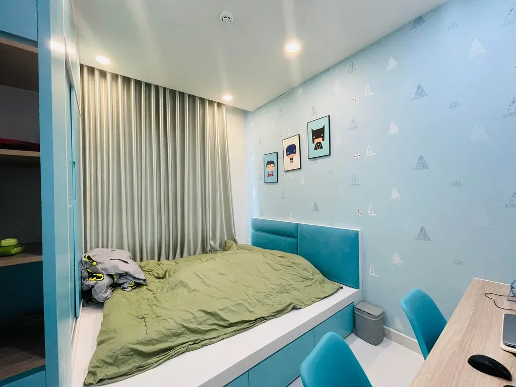 Phòng ngủ - Căn hộ phong cách hiện đại dành cho gia đình 4 người | Space T