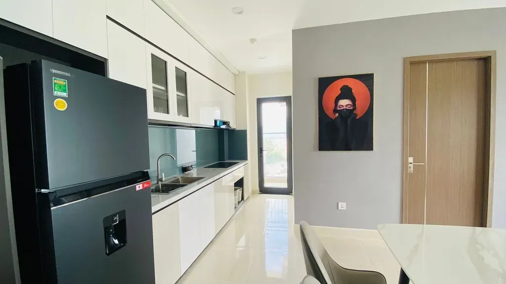 Phòng bếp - Căn hộ nhỏ xinh phong cách hiện đại tại thành phố biển Quy Nhơn | Space T